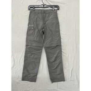 Vaude Hiking Pants Convertible Gray Youth Size 134/140- 10/11 SKU 361